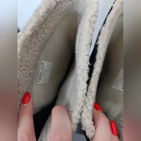 Sorel Fancy Tall Snow Boots Womens Black Size 9 - Picture 5 of 7